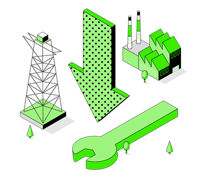 Lower cost and maintenance illustration