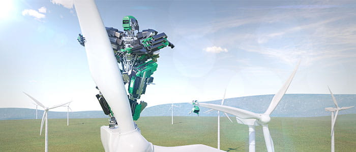 Renewable energy wind farm