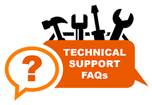 Technical Support FAQs