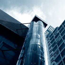 Where elevator energy is used