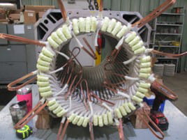 Generator Winding In-Shop Service