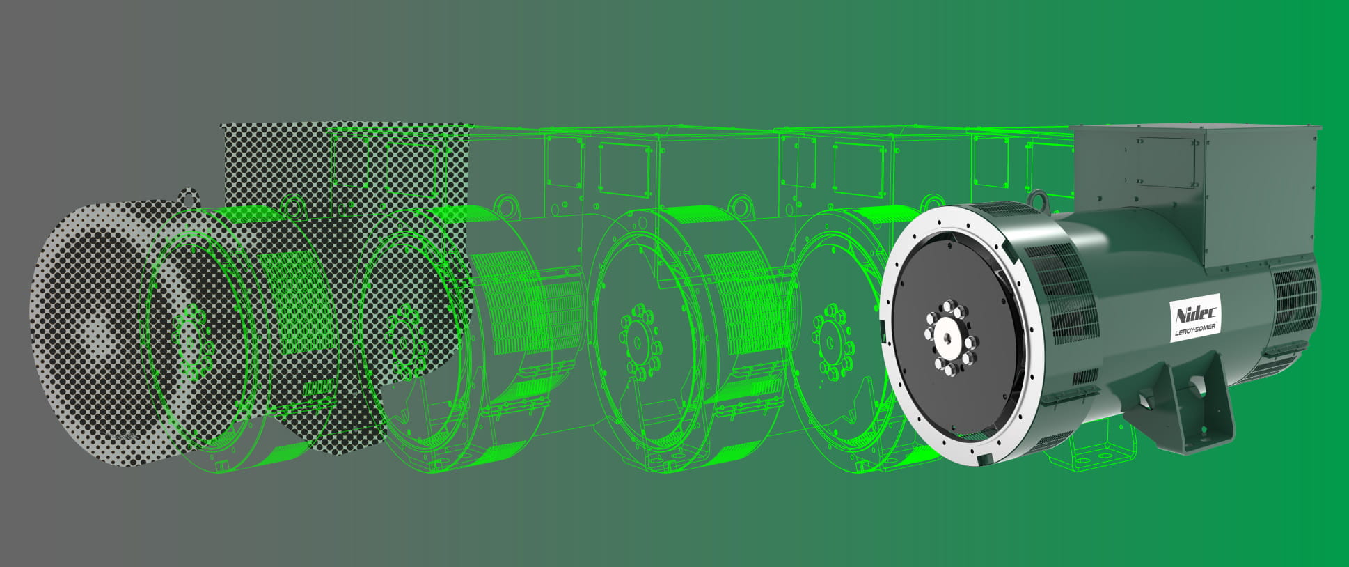 Refurbished generators illustration