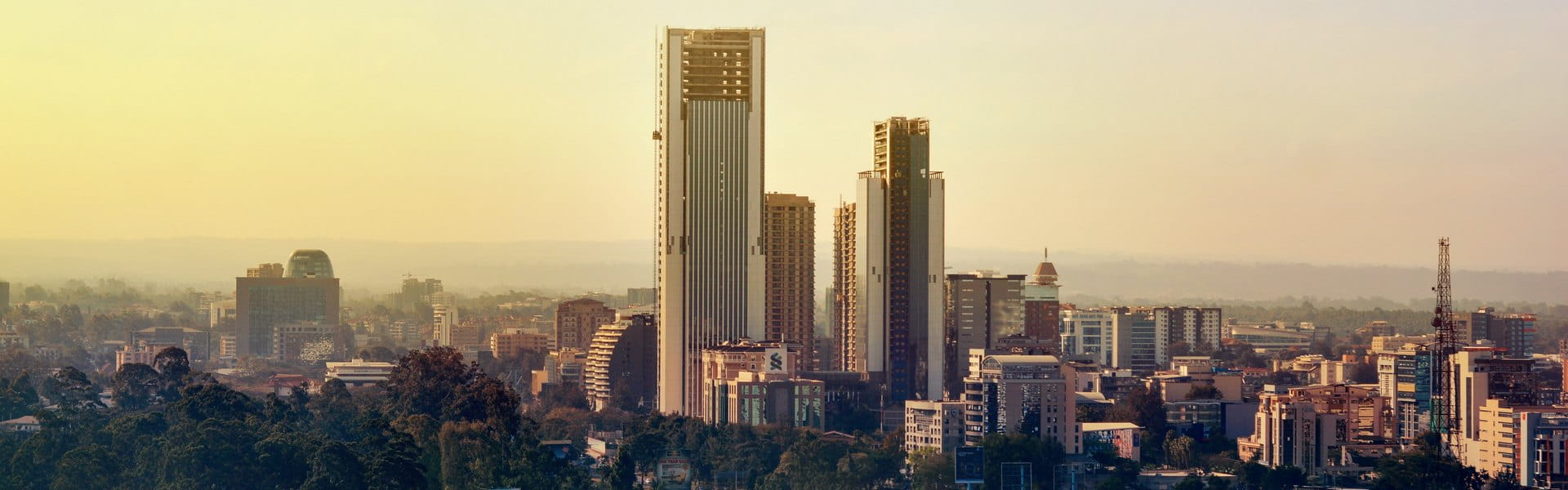 View of Nairobi, Kenya