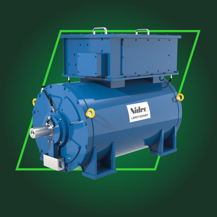 LSPM, water cooled alternator