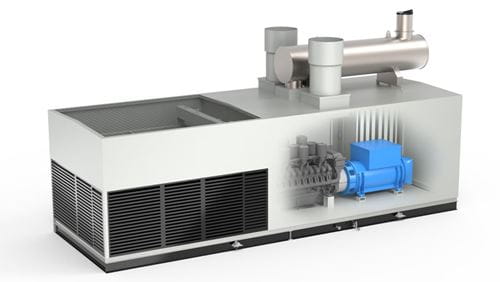 Saudi Diesel Equipment genset 3D view