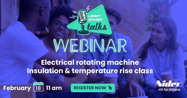 Nidec Leroy-Somer Talks webinar 02 Temperature rise and insulation