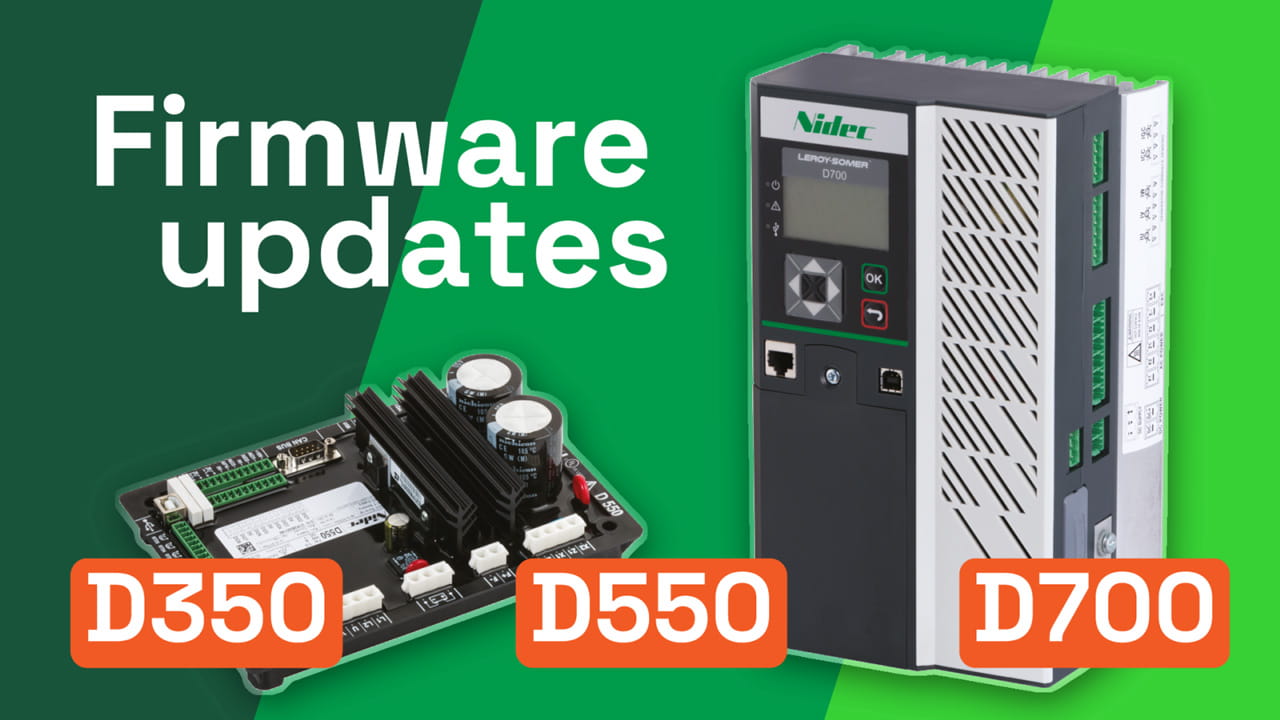 digital voltage regulators D350, D550 and D700 Firmwares Updates
